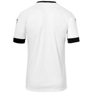 Uhlsport T-Shirts Division Ii - White / Black - Taille XXL