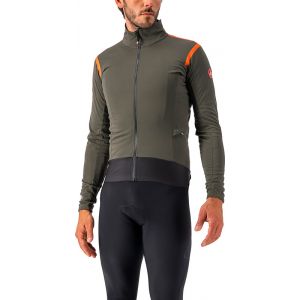 Castelli Alpha RoS 2 Veste légère Homme, olive M Vestes coupe-vent