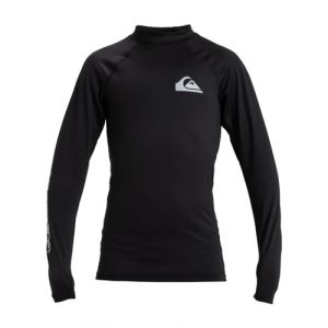 Quiksilver Garçon Everyday Upf50 Youth Combinaison De Soleil, Noir, 10 Ans EU