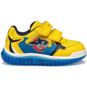 Geox B&eacute;b&eacute; gar&ccedil;on B LIGHTYLOO Boy A Basket, Yellow/Sky, 22 EU