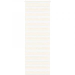 VidaXL Store z&egrave;bre beige marbr&eacute; largeur du tissu 80,9 cm polyester