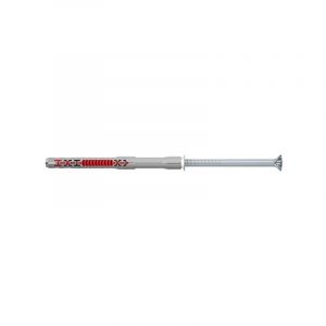 Image de Fischer Cheville rallongée duoxpand 80 mm interieur, exterieur 10 mm charges moyennes de 50 à 100 kg fixation courante 1 boîte(s) de 50 pièce(s) acier, bois,
