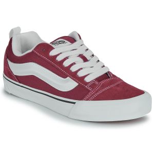 Vans Chaussures Knu-Skool Couleur rouge fonc&eacute; blanc pur - 37