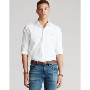 Ralph Lauren Chemise oxford regular unie Blanc - Taille 6