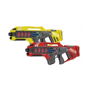 Jamara Impulse Laser Gun Rifle Set jaune/rouge