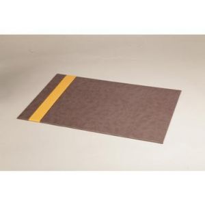 Rhodia 318803C - Sous main rama, finition simili cuir, coloris chocolat