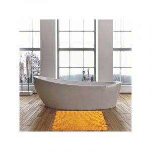 MSV Tapis de bain Microfibre CHENILLE 60x90cm Safran