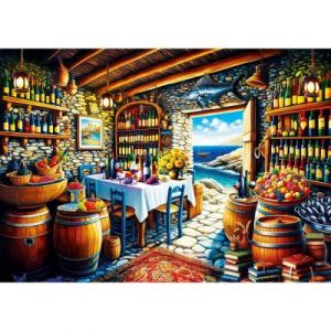 KS Games Puzzle 1000 pi&egrave;ces : Maison de vigneron