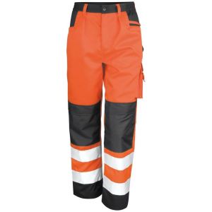 Result Pantalon multipoche haute visibilité Homme Classe 2 Orange XXL