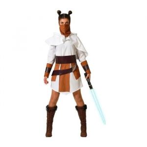 D&eacute;guisement Femme - Atosa - Chevalier Jedi - Blanc - Star Wars - Costume De Cin&eacute;ma