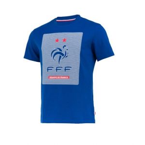 Fff T-shirt France Box Fan Bleu Junior