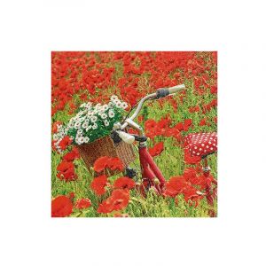 Image de Paper+design Serviettes 33x33 cm - In the poppie field x20 - Categorie fantome - PAPER DESIGN