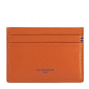 Le Tanneur Porte-cartes Martin en cuir Beige