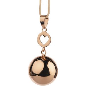 Pendentif bijou de grossesse design Or Rose avec Coeur - Rosegold