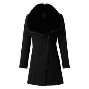 Manteau The reimagined wool coat with fur - Salsa