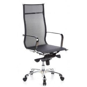 Image de hjh OFFICE Emilia - Siège de bureau / fauteuil de direction en tissu