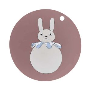 Set de Table Marron en sillicone Ø39xH0,15cm