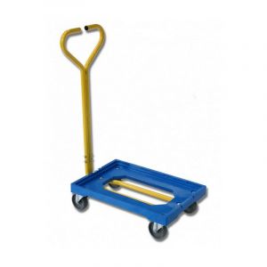 Stockman - Plateforme roulante &agrave; poign&eacute;e 250 Kg 4 roues pivotantes - PD250C STOCKMAN