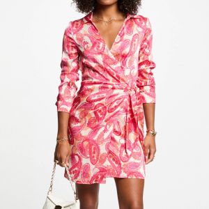 Morgan Robe courte portefeuille multicolore femme - Taille 40