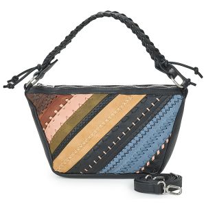 Desigual Sac &agrave; &eacute;paule bandouli&egrave;re Quebec Whipstitch Munich Shoulder Bag Brown multicolore