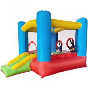 HOME DELUXE - Ch&acirc;teau gonflable avec toboggan et piscine &agrave; balles FABI