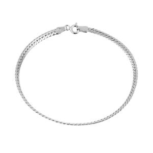 Cleor Bracelet en or blanc - argent&eacute;