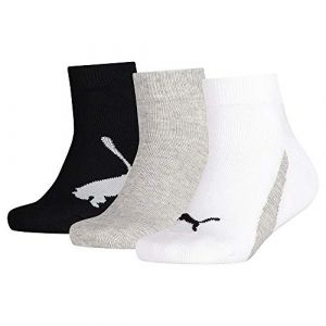 Puma Bwt Quarter 3 Pack EU 23-26 White / Grey / Black - White / Grey / Black - EU 23-26