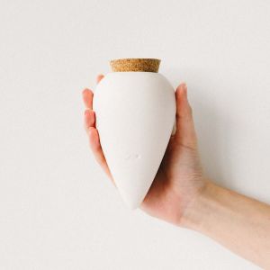 Image de Olla en c&eacute;ramique P&eacute;pin blanc