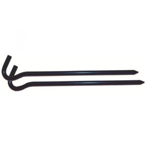 Highlander Piquets Aluminium 18 cm (Pack 6) - Piquets en acier - 18 cm - 6 pack