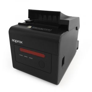 Approx Environ appPOS80WIFI+LAN Imprimante de reçus thermique USB/WiFI/LAN/RS-232/RJ-11 Noir