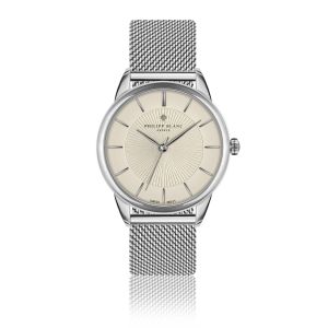 Montre mesh Philipp Blanc Silver
