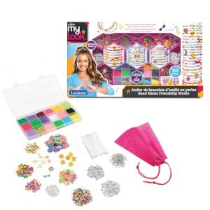 Lexibook Atelier de Bracelets d’Amitié en Perles, 18 Couleurs, CRSS44