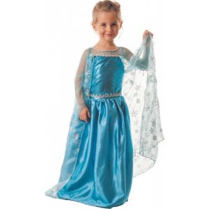 Déguisement princesse de glace bleue fille