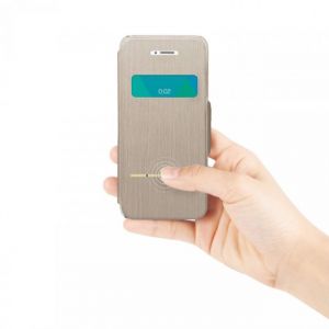 Image de Coquediscount Etui de protection tactile iPhone 6 - Doré