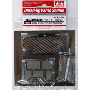 Tamiya Puzzle Pièces M551 Sheridan Photo-Etched Parts & Metal Gun Barrel Set