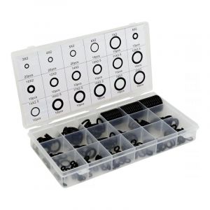 1Tek Tools Joints toriques métrique Ø3-20mm (x225)