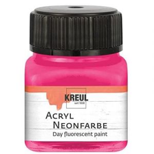 C.Kreul Peinture Acrylique Fluo, 20Ml Rose Fluo 77263