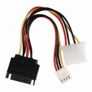 Nedis Adaptateur d'alimentation SATA vers Molex + FDD