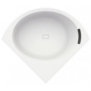 Image de Novellini Baignoire d'angle DIVINA C 140X140 cm Blanc brillant