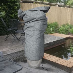 Capi Housse d'hivernage pour plantes Petite 75x150 cm Imprimé gris