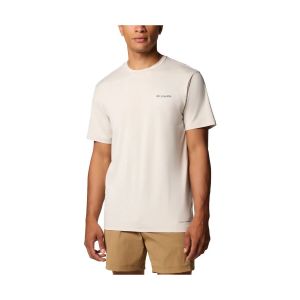 Columbia T-shirt Kwick Hike Back Graphic manches courtes blanc pur - S