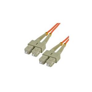 MCL Samar FJOM1/SCSC-10M - Fibre optique OM1 duplex multimode 62.5/125 SC/SC 10m