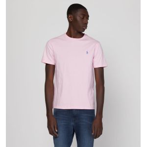 Ralph Lauren T-shirt custom slim en coton Rose Polo