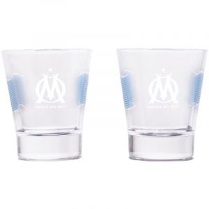 Coffret De 2 Verres Shooters Olympique De Marseille