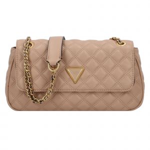 Guess Sac bandoulière Giully capitonné Beige - Couleur Beige - Taille Taille unique