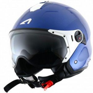 Astone Casque jet MINIJET S SPORT monocolor bleu métal - M