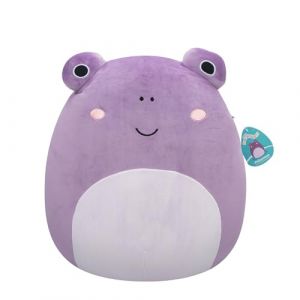 Jazwares Squishmallows Original Peluche de 40 cm- Philomena Le Crapaud Violet au Ventre Violet - Peluche Officielle