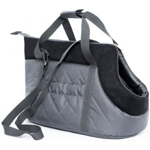 Hobbydog TORGZC6 Sac de Transport pour Chien et Chat Gris avec Pattes 27 x 25 x 43 cm