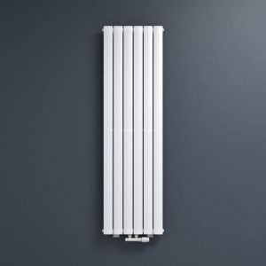Radiateur à Eau Chaude Mural Chauffage Central 160x46cm Radiateur Blanc Vertical en Acier fv - Mai&mai