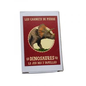 Achat Nature Jeu des 7 familles les dinosaures - les carnets de pierre